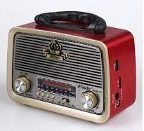 רדיו רטרו חשמל בינוני SKL-3099 בלוטות, AM/FM/SW נטען
