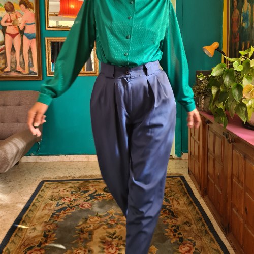 מכנסי באגי כחולים מושלמים מידה L/XL