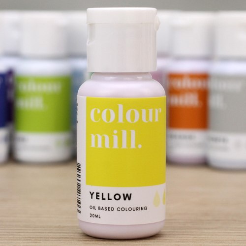 צבע צהוב YELLOW| קולור מיל | יבוא אתי דבש | צבע על בסיס שמן | כשר חדש אתי דבש