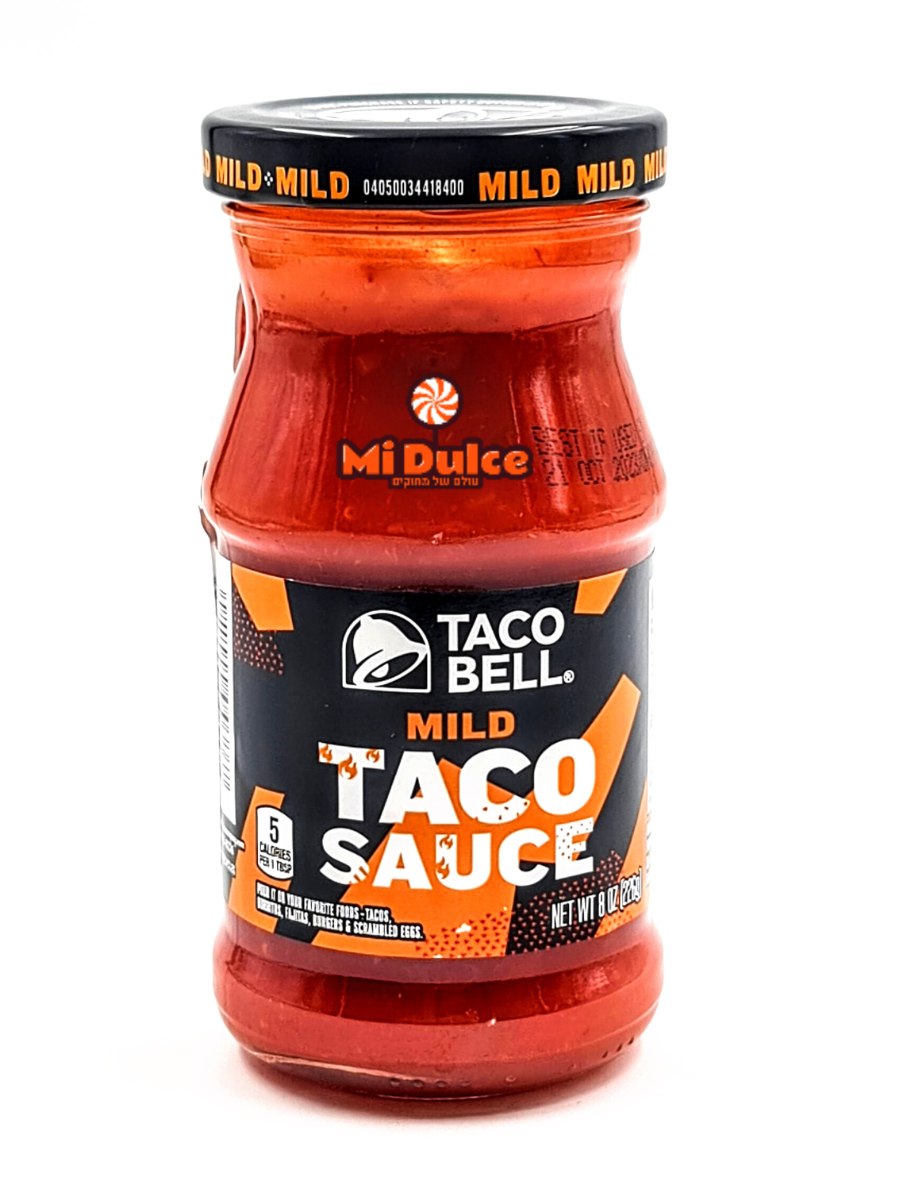 Taco Bell Mild,מעולה לליווי חטיפים!