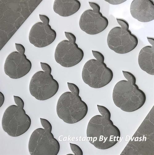 לוח סטנסיל תפוחים