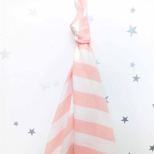 שמיכת טטרה גדולה ורוד פסים