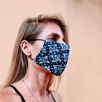 מסכת - BLUE FLOWERS