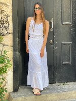 חצאית מקסי סלאב פשתן