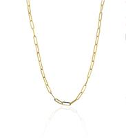 שרשרת זהב דגם אטב 50