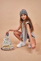 חליפת אריאנה אפור - DANA SIDI GIRLS