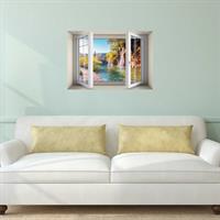 חלון בנישה המפלים השוצפים