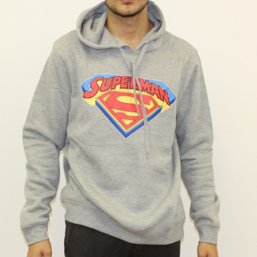 קפוצ'ון פוטר SUPERMAN אפור