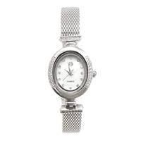 שעון מכסף לאישה משובץ אבני זרקון SH3257 | תכשיטי כסף