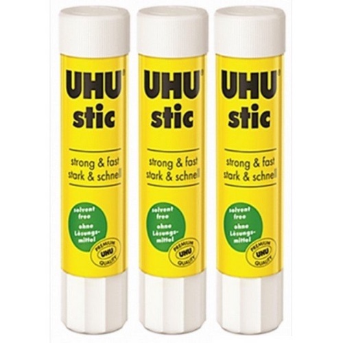 שלישיית  דבק UHU קטן