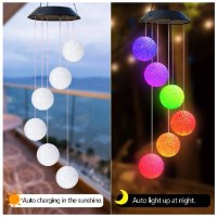 נברשת פעמונים סולארית