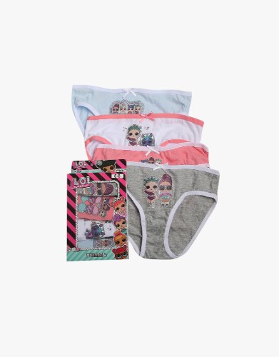 4 תחתונים לול בנות