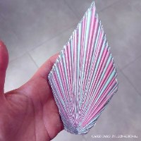 סט מניפה ענקית ארוכה ובינונית ארוכה ליצירה בשוקולד | עלה טרופי מחודד מניפות לשוקולד | אתי דבש 2021