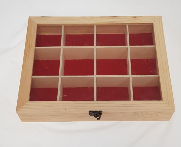 קופסה חלוקה ל-16 עם לבד 21X27X16