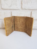 ארנק דמוי עור חרדל 4055