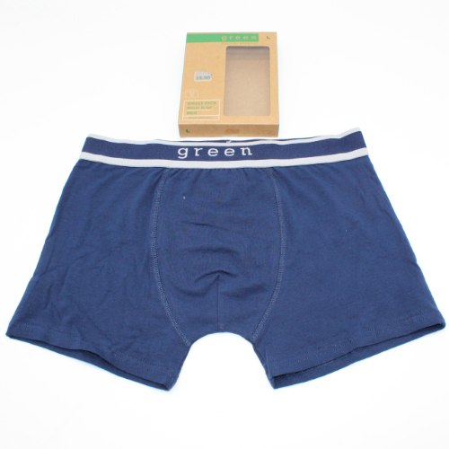 בוקסר גבר לייקרה כחול