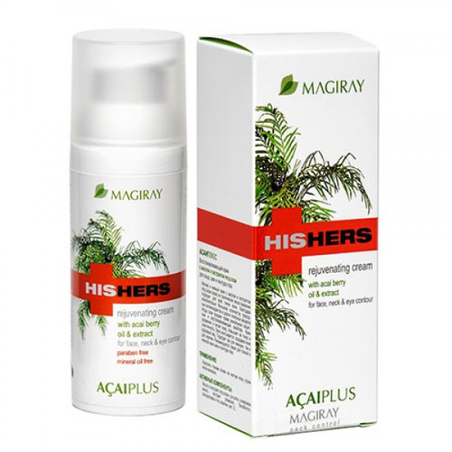 Magiray HisHers Acai Plus Cream - Восстанавливающий крем для лица, шеи и контура глаз