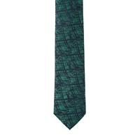 עניבה דגם שפכטל ירוק משולב