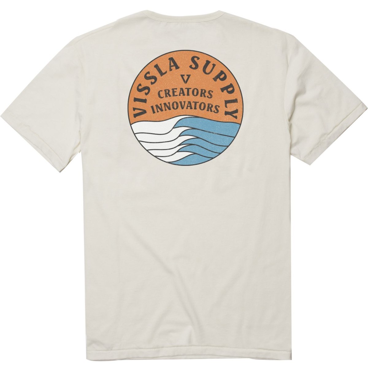 VISSLA Stacked Upcycled Tee-BON