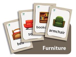 קטגוריה – רהיטים (כרטיסי הברקה) | Furniture Flascards