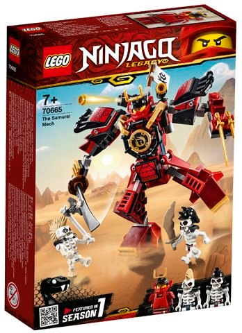 לגו נינג’גו 70665 LEGO Ninjago The Samurai Mech
