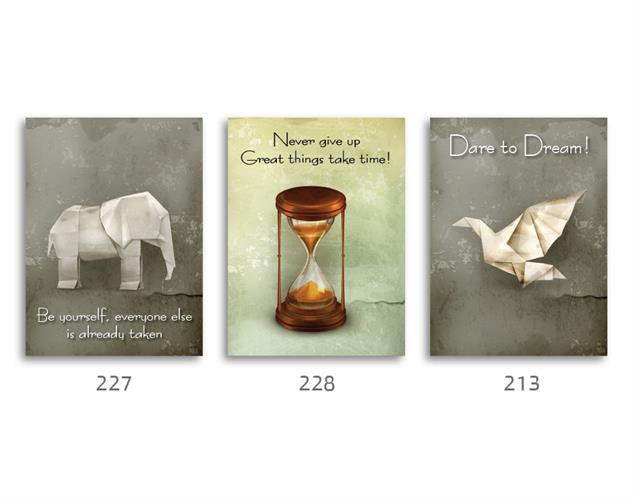 סט של 3 תמונות השראה מעוצבות לתינוקות, לסלון, חדר שינה, מטבח, ילדים - תמונות השראה 060