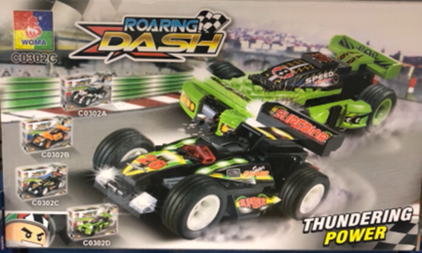Roaring dash מכוניות מירוץ