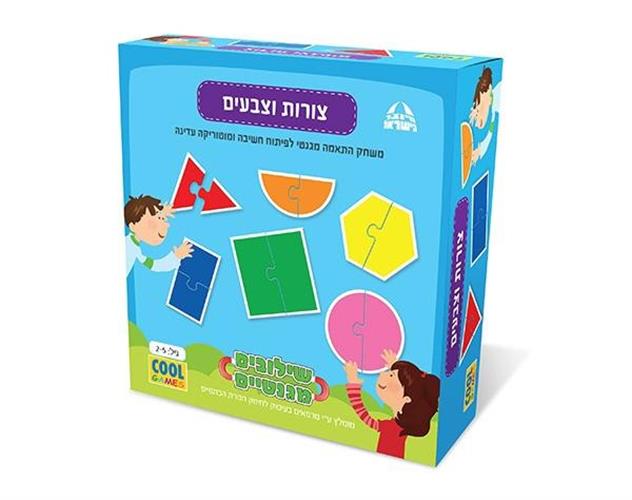 שילובים -צורות וצבעים