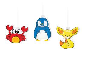 קיט צבעי חלון + צורות חיות AMOS