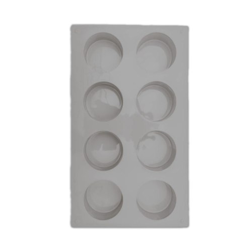 תבנית סיליקון עגולה להכנת סבון קוטר 6 ס"
