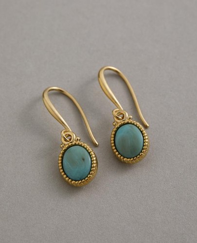 עגילי DANON - טיכה (טורקיז)