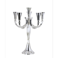 שישיית פמוטים כסף טהור דגם קנדלברה וילון