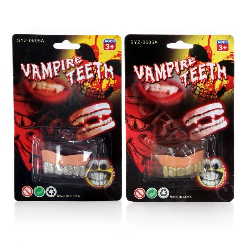 טריקים שינים זהב/כסף