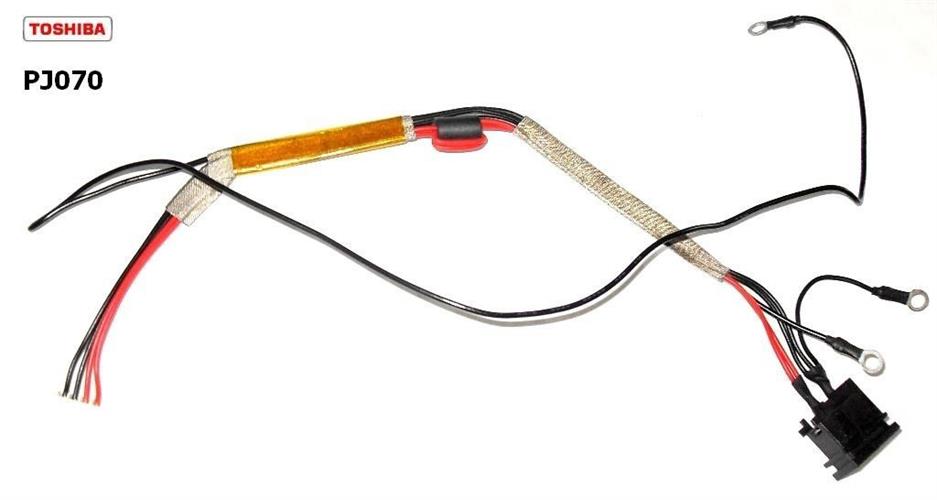 PJ070 - Toshiba Satellite M300 DC Power Jack החלפת שקע טעינה לנייד טושיבה