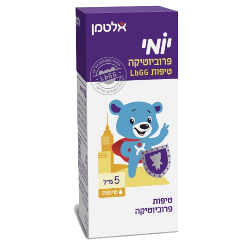 --אלטמן  יומי פרוביוטיקה טיפות לתינוקות -- 5 מ"ל  אלטמן