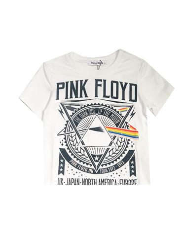 טישירט PINK FLOYD לבנה