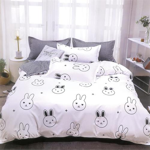 סט מלא יחיד דגם ארנבונים