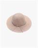 ורוד - תחרה כובע רחב