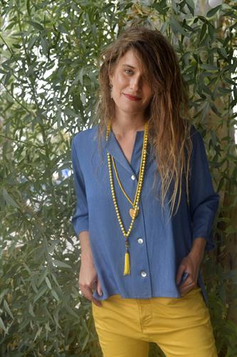 חולצת קרדיגן מג'ינס טנסל