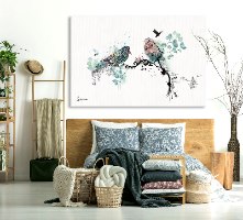 ציור גדול לסלון 