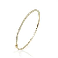 צמיד קשיח משובץ יהלומים במשקל 0.85 קראט