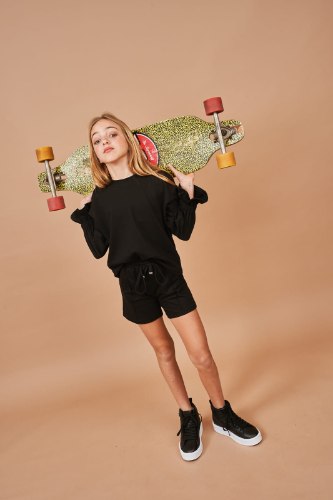 חליפת ברוקלין שחור - DANA SIDI GIRLS