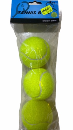 סט שלושה כדורי טניס