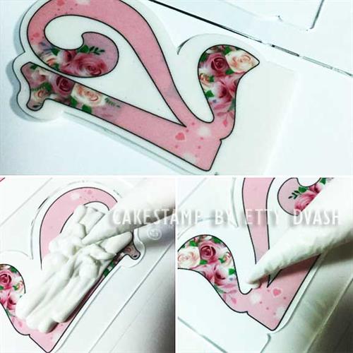 לוח ספרות - ליצירה בשוקולד