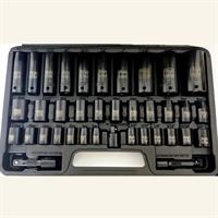 סט 38 בוקסות מחוסמות לפטיש אוויר Moller Germany