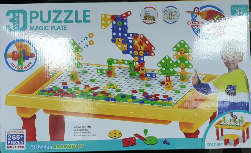 שולחן הברגה עם מברגה