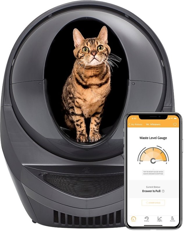 שרותים חכמים לחתולים Litter-Robot 3 Connect עם חיבור (wifi) ווי פיי