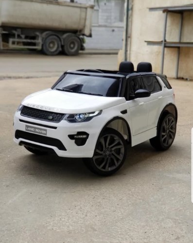 לנדרובר דיסקרבי ספורט  12V עם רישיונות לבן