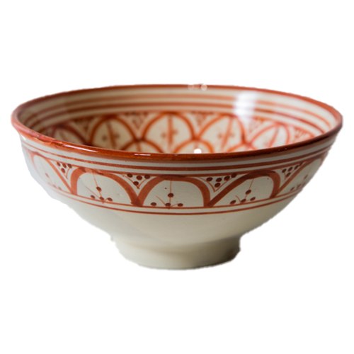 קערה חמרה פרחים L