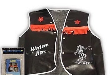 וסט קאובוי שחור